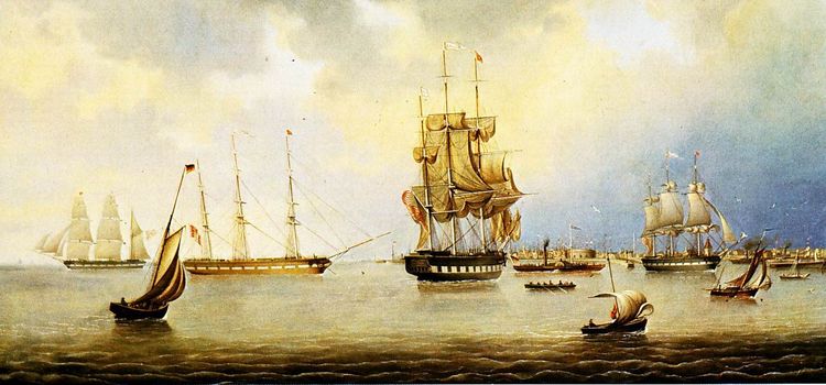 Bremerhaven Reede 1848