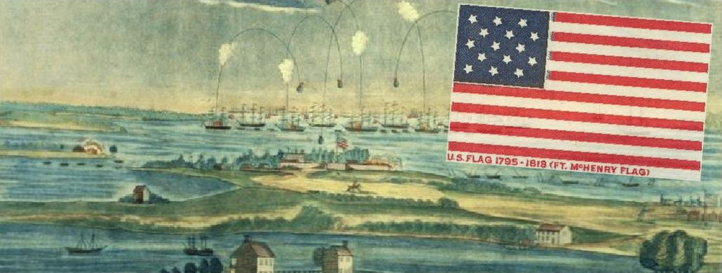 Britisch-Amerikanischer-Krieg, Fort McHenry, Baltimore