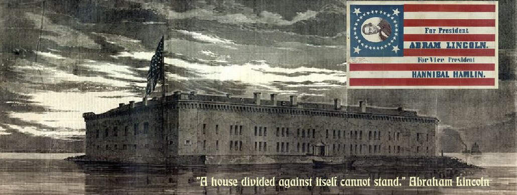 Fort Sumter, Lincolns Wahlkampagne