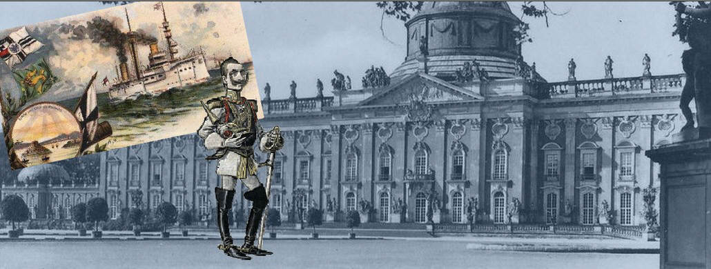 Kaiser Wilhelm I. vor dem Neuen Palais, Potsdam